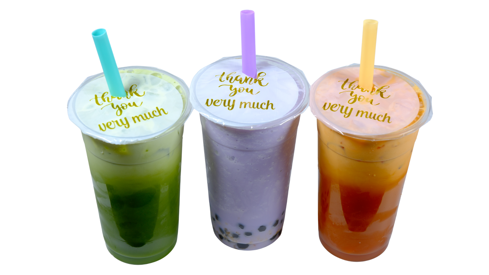 Featured drinks at Pho Viet Thai