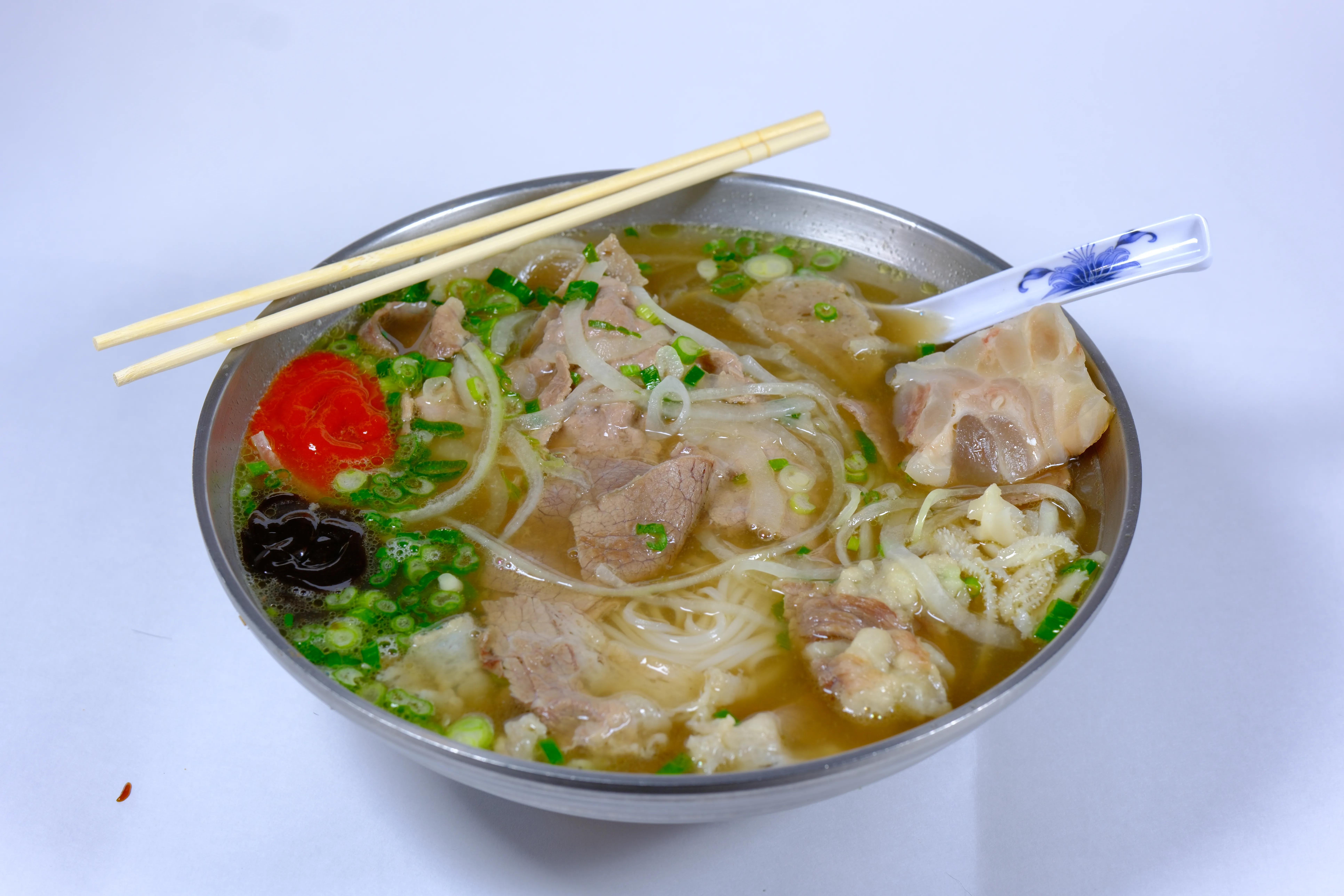 Thai Tom Yum Pho Noodle Soup